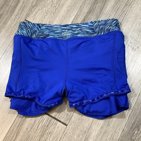 Athleta Blue Space Dye Bustle Skort size S - Picture 11 of 12